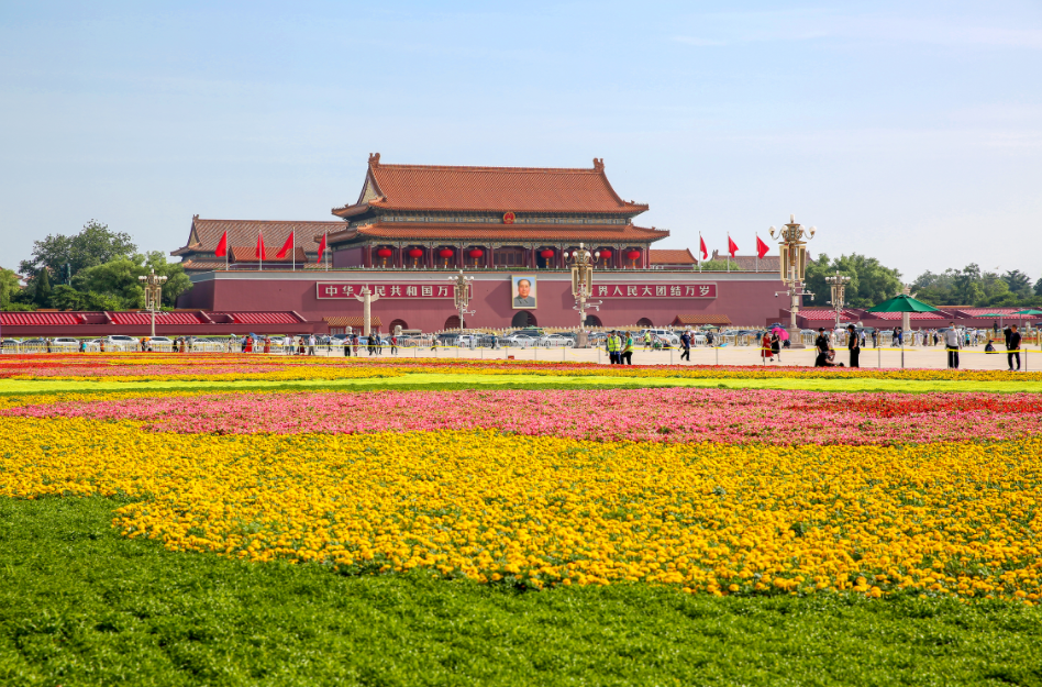 天安门广场布置年号台天安门广场布置年号台的深度解析